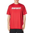 thumbnail image 1 of Marucci Adult Dugout Tee, Red, Small, 1 of 4