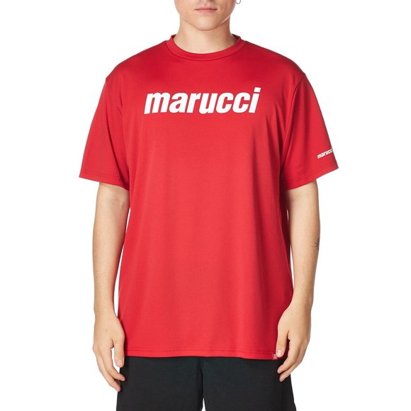 Marucci Adult Dugout Tee, Red, Small