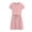 Pink, variant on HBBIKVI T-Shirt Midi Dress for Women Casual Short Sleeve Shift Dress with Drawstring Waist,Side Pockets,and Stretchy Fabric for Everyday Comfortable Wear