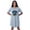 Blue, variant on Harry Potter Womens' Hogwarts All Houses Nightgown Sleep Pajama