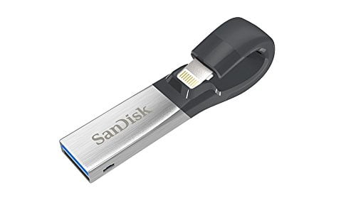 SanDisk 32GB iXpand Mini USB 3.0 Lightning Flash Drive SDIX40N-032G per iPhone 