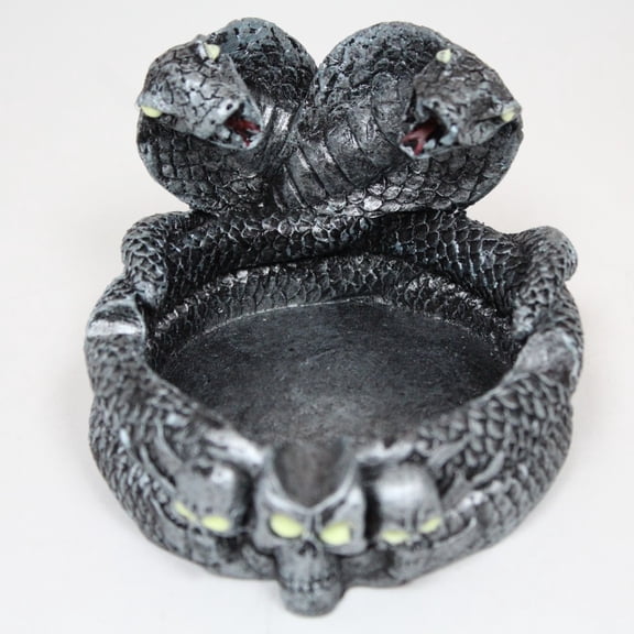 New Modern Large Ashtray, Funny Animal Sculptures, Creative, Cobra Ashtray, 1Pcs