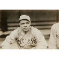 thumbnail image 2 of Babe Ruth When He Played For The Boston Red Soxs History (36 x 24), 2 of 2