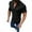 Black, variant on qolati Cotton Linen Shirts for Men Summer Short Sleeve Button Down Henleys Blouse Lightweight Solid Color Slim Fit Work Tops