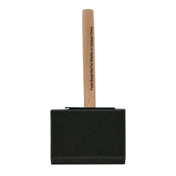 Wooster 4" Flat Sash Firm, Foam Bristle, Paint Brush, Wood Handle 3102-4