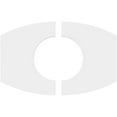 thumbnail image 4 of 10"W x 6 5/8"H x 4"ID x 5 1/4"C x 1"P Kailey Architectural Grade PVC Contemporary Ceiling Medallion, Two Piece, 4 of 11