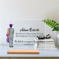 Contemporary Decor Placa Acrilica Personalizada Para