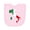 AD-Pink, variant on Inktastic Italian Map Flag Newborn Bib