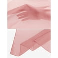thumbnail image 5 of INSPIRE CHIC Women's Solid Chiffon Scarf Lightweight Soft Sheer Long Head Wrap Shawl Scarves Light Coral 68.9x27.6 inches, 5 of 7