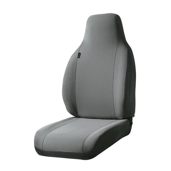 Protector Gray Seat Cover - Semi Car Front Bucket Seats & Poly-Cotton