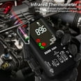 thumbnail image 3 of Digital Multimeter Infrared Thermometer LCD Color Display Handheld Multimeter 9999 True RMS Professional Voltage Capacitance Resistance Frequency Diode Tester, 3 of 8