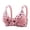 Pink, variant on Hrsba Womens Summer Bra,Plus Size Bra for Womens,Women's Non-steel Lace Stitching Comfortable And Breathable Gathered Adjustable Bra Underwear