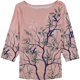 thumbnail image 1 of Camiseta con adornos de pájaros para mujer Charter Club, rosa, 3X, 1 of 1