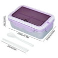 thumbnail image 6 of Office Supplies Bento Box for Ki*ds Stackable Lunch Box with Removable Utensil Set and Sealing Strap for Bo-ys Gir-ls Women Men Adults Ki-ds Te+ens, 6 of 6