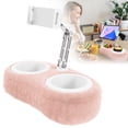 thumbnail image 2 of Tablet Pillow Stand with 2 Trays - Soft Comfortable Bed Reading Accessory Holder for 4-13 Inch Phones, Tablets, Kindles, and E-Readers, 2 of 9