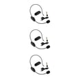 thumbnail image 3 of Methold Wireless Microphone Speech Headset Radio MIC Black Loudspeaker Teaching For Type1 NO1, 3 of 6