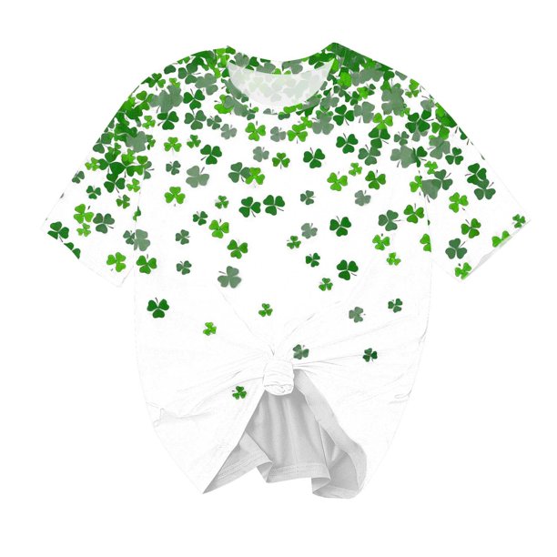 Camisetas Casuales de Manga Corta con Cuello de Tripulación Impresa de San Valentín Tee Gráfica Ligera Top 95% Poliéster 5% Elastano para el Uso Diario, Camiseta de Moda Cómoda