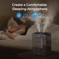 thumbnail image 3 of Humidificador CHIVALZ Cool Mist 6L 26dB 50H Runtime negro, 3 of 7