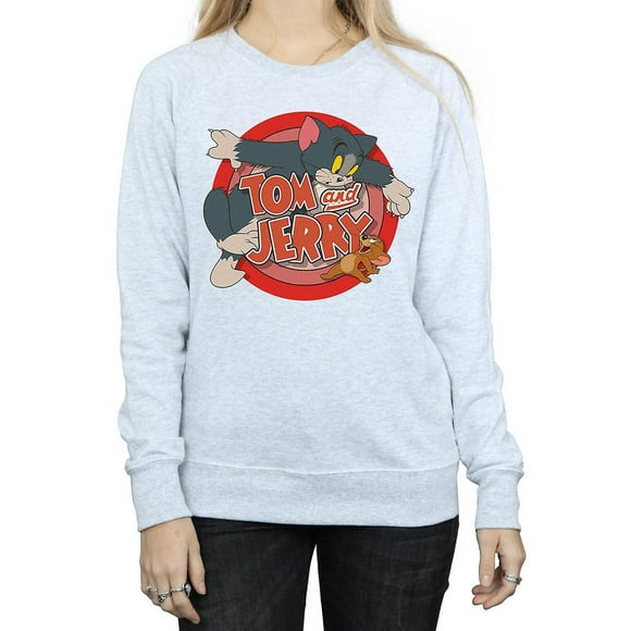 Tom and Jerry Womens Classic Catch Sweatshirt