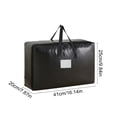 thumbnail image 3 of Tgbvmt Heavy Duty Extra Large Storage Bags Reinforced Handles Double Zipper Fully Open Top Organizer For Clothes Toys Christmas Decor Moving College Dorm Camping Home Holiday Decor Storage Bags, 3 of 6