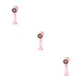 thumbnail image 4 of sweethay Ventilador de mano personal USB Recargable Ajustable Portátil Oficina Escritorio Aire Refrigeración eléctrica Exterior Rosa Rosa 3piezas, 4 of 6