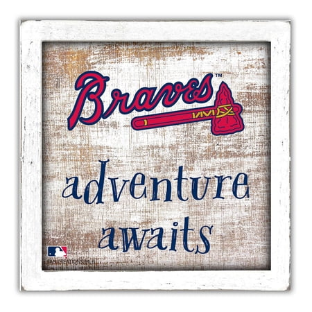 Atlanta Braves 14 x 13 Adventure Awaits Money Box