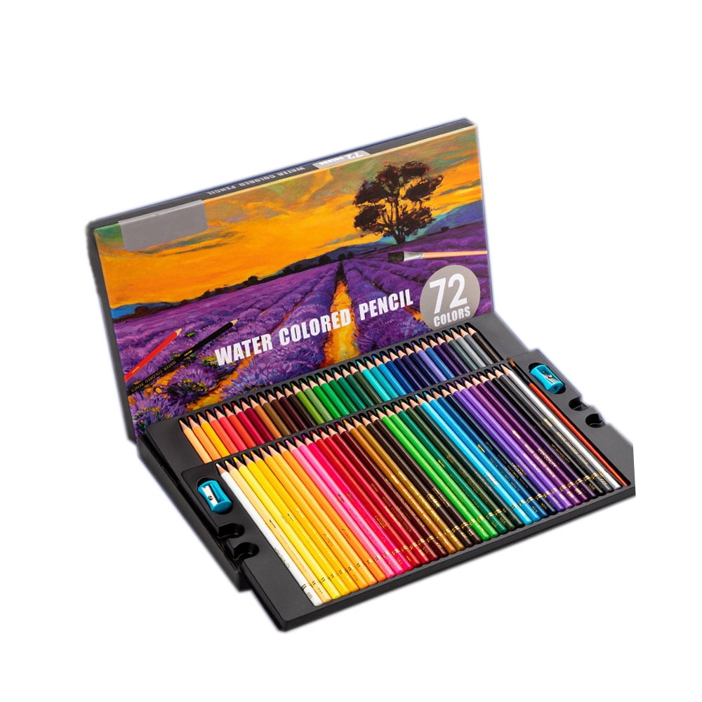 Colored Pencils Set, Professional Water Soluble Pencil Set For Adults  Children Color Mixing Paint And Sketches, Wooden Color Pencils For Coloring  Book
