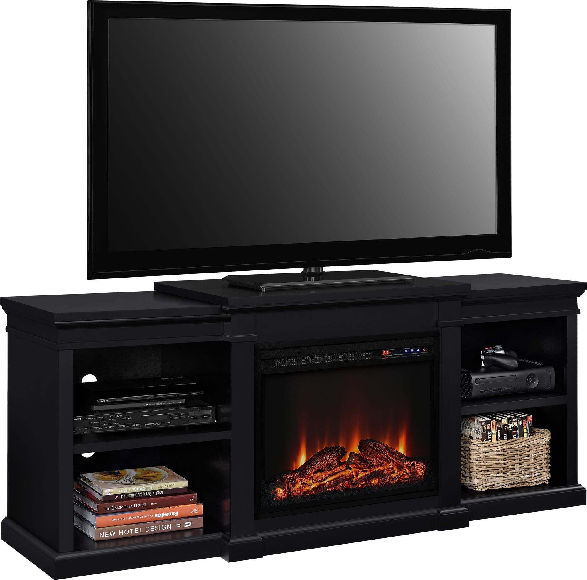 Ameriwood Home Manchester Electric Fireplace Tv Stand For Tvs Up To Ameriwood Home Manchester Electric Fireplace Tv Stand For Tvs Up To 70 Multiple Colors Com