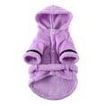 thumbnail image 3 of SeekLGT Pet Bathrobe Soft Absorbent Dog Robe for After Bath Quick Drying Dog Towel Robe and Cat Robe Adjustable Nightgown Pajamas for Small Medium Large Dogs 1pc, 3 of 9