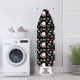 thumbnail image 3 of HELLHERO Santa Claus Ho Ironing Board Covers 3 Fasteners Elastic Edge Polyester Fabric for Tailor(Not Heat Resistant), 3 of 5