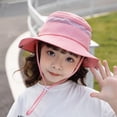 thumbnail image 4 of piezas de sombrero para el sol para bebé, protección transpirable para la playa, gorra para jugar al aire libre en verano para niños y niñas, 4 of 5