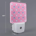 thumbnail image 2 of Uemuo French Bulldog Night Light, Night Lights Plug into Wall, Dusk to Dawn Sensor Warm White Led Night Light 0.5W-EU, 2 of 9