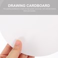 thumbnail image 3 of 40pcs Round Painting Cardboard Paper Painting Cards DIY Art Drawing Cardstock Artist Sketch Paperboard, 3 of 8