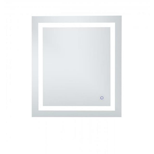 Elegant Decor MRE12730 27 x 30 in. Helios Hardwired LED Mirror with Touch Sensor & Color Changing Temperature - 3000K-4200K-6400K
