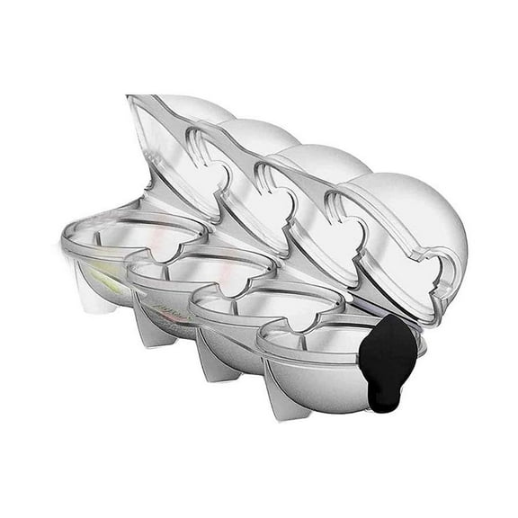 On Sale Clearance! Pedty Ice Cube Mold,Ice Cube Mold*1,4 Hole Ice Ball Ice Tray Mold,4 Cavity Ice Cube Maker Ice Grid Sphere Mould Kitchen tool Silicone Ice tools Round Homemade Ice Machine