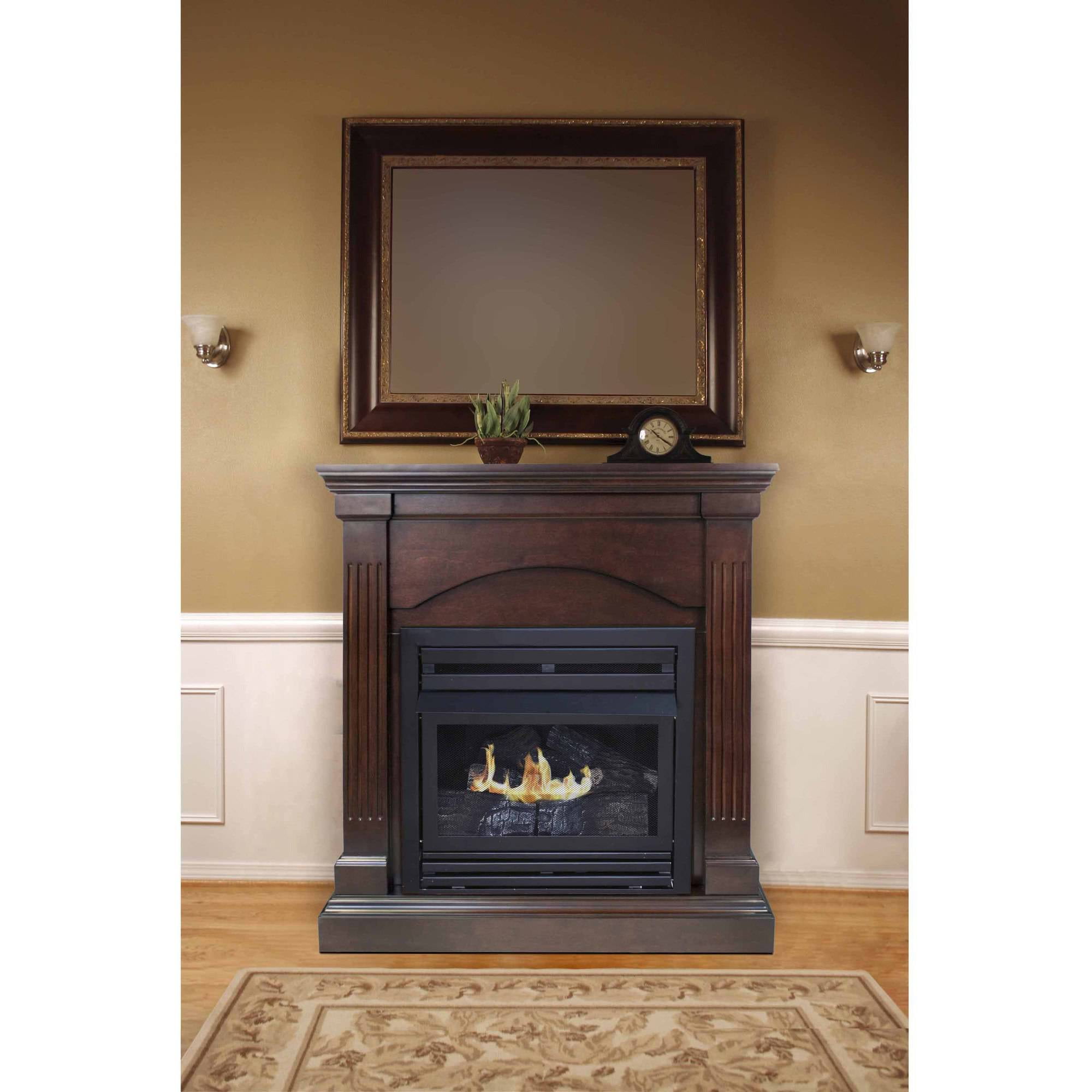Pleasant Hearth Vff Phcpd 2t 36 Compact Vent Free Fireplace Pleasant Hearth Vff Phcpd 2t 36 Compact Vent Free Fireplace System 20 000 Btus Com