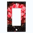 thumbnail image 5 of Metal Light Switch Plate Cover Romantic Paris Couple Eiffel Tower Bicycle Red Balloons PRS020, 5 of 13