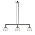 thumbnail image 2 of Innovations Lighting 213-S Fulton Fulton 3 Light 39" Wide Linear Chandelier - White, 2 of 7