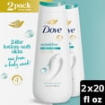 thumbnail image 3 of Dove Body Wash Hypoallergenic and Sulfate Free Body Wash Sensitive Skin Effectively Washes Away Bacteria While Nourishing Your Skin, 20 fl oz 2 Count, 3 of 11