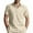 Khaki, variant on YAYUBA Mens Polos Short Sleeve Button Down V Neck Big and Tall Summer Casual Tennis T Shirts Quick Dry Loose Fit Oversized Golf Fashion Shirts
