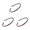 thumbnail image 1 of serony Bandeau pour le Visage Lavage Bandeau Faux Cuir Style Simple Multicolore Fournitures à la Maison Accessoires de Mode Bandeaux pour les Femmes Rouge 3Set, 1 of 6