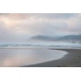 thumbnail image 2 of Gulin, Sylvia 14x11 Black Ornate Wood Framed with Double Matting Museum Art Print Titled - Oregon-Cannon Beach looking to the north along the Pacific Coast line, 2 of 4