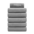 thumbnail image 7 of Arkwright Makeup Removal Towels (Bulk Case of 72), Soft Coral Fleece, Fingertip Towel Size 11x17, Gray, 7 of 7