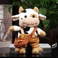 thumbnail image 3 of Juguetes de peluche para vacas lecheras juguetes de peluche para vacas lecheras de 12 pulgadas almohadas de leche grandes almohadas de lecheras almohadas muñecas de peluche adecuadas para bebés, 3 of 5