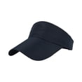 thumbnail image 2 of Sports Sun Visor Hats Athletic Visors Hat for Women Men Golf Tennis Cycling Running Navy One Size, 2 of 4