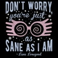 thumbnail image 2 of Boys Harry Potter Luna You’re Just As Sane as I Am T Shirt, 2 of 5