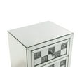 thumbnail image 2 of ACME Noralie Accent Table, Mirrored & Faux Diamonds, 2 of 3