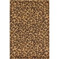thumbnail image 2 of Unique Loom 3125060 Leopard Animal Print Area Rug, 7 x 10 Feet, Light Brown/Black, 2 of 10