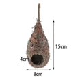 thumbnail image 5 of 6 Pack Bird House, Hanging Birdhouse Bird Nest Fiber Hand-Woven Roosting, 5 of 5
