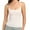 White, variant on Women's Scoop Neck Cami Crop Tops Strap Camisole Tank Shirt Cami Cropped Tops